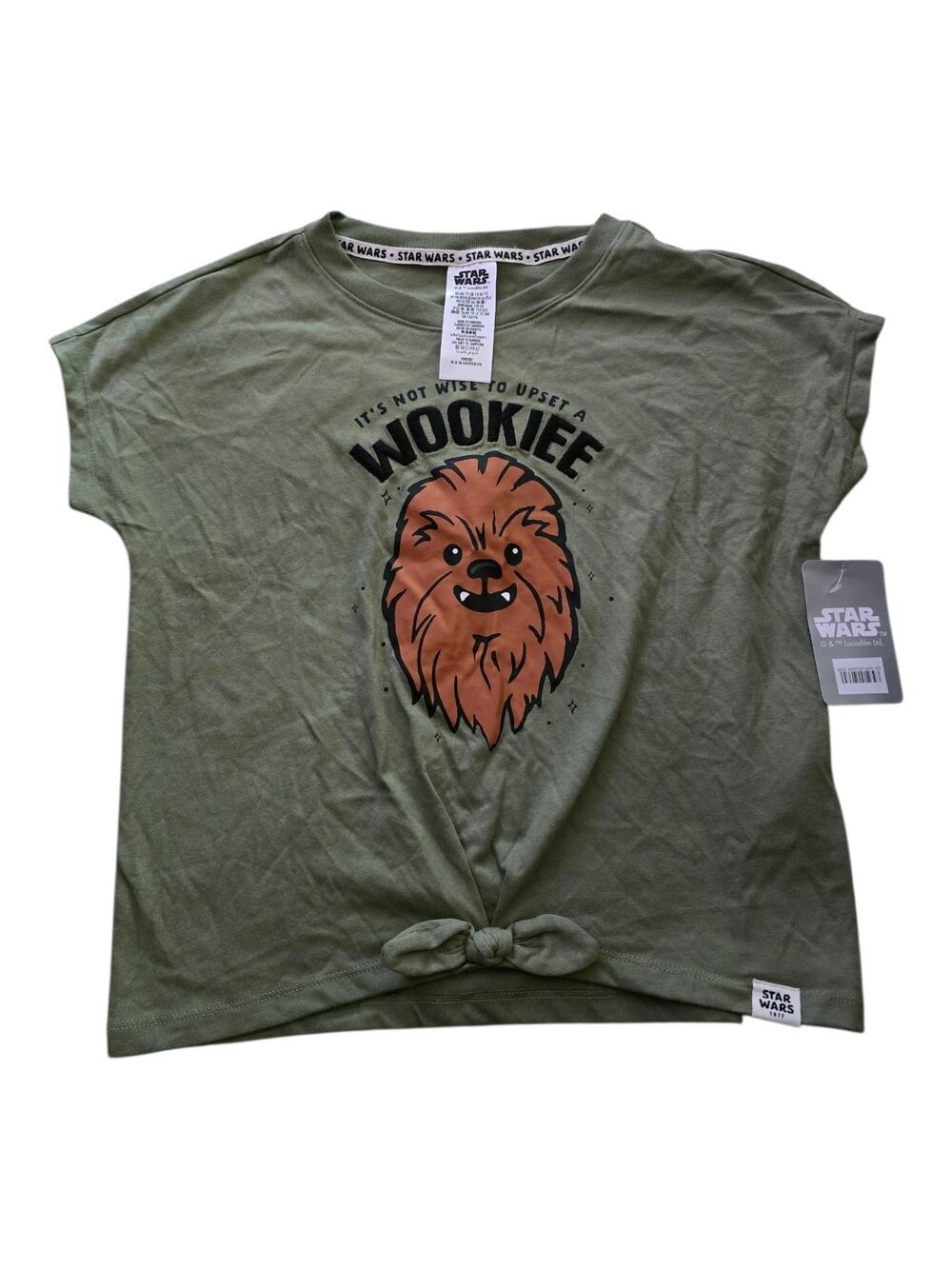 Disney star wars chebacca knotted shirt girl sz 13 Not Wise To Upset A Wookie